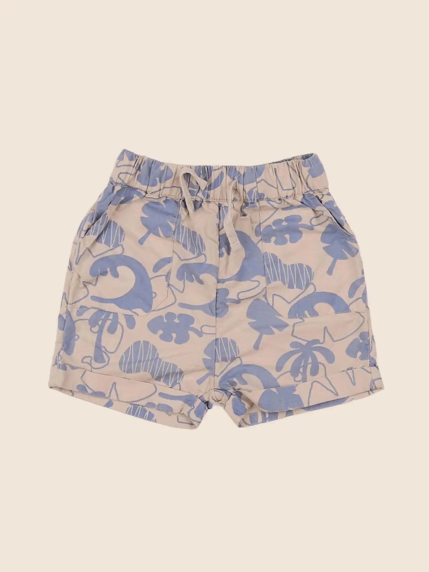 Vertbaudet - short beige - 6 mois