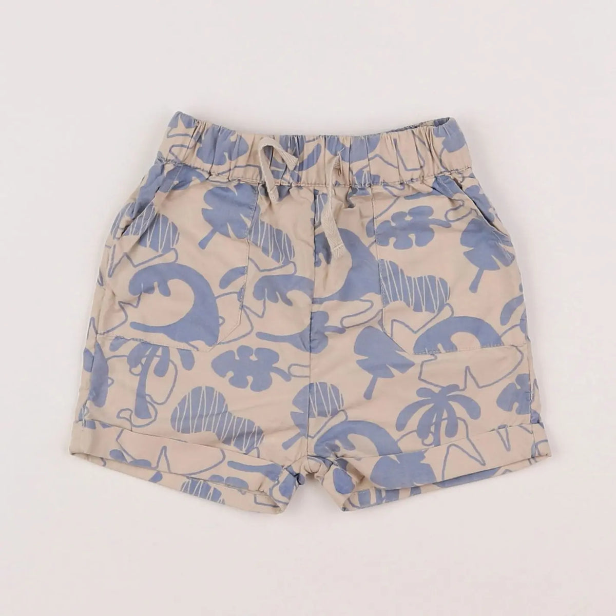 Vertbaudet - short beige - 6 mois