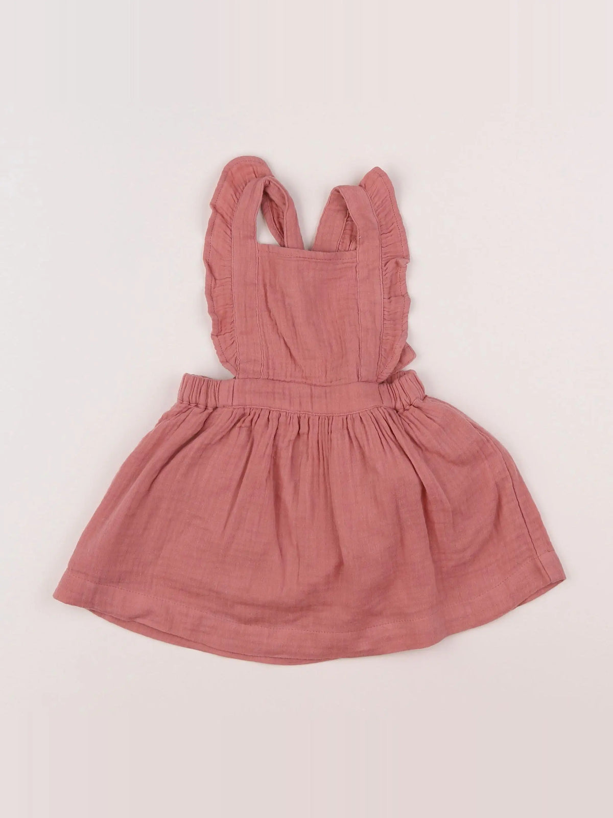 Vertbaudet - robe rose - 12 mois