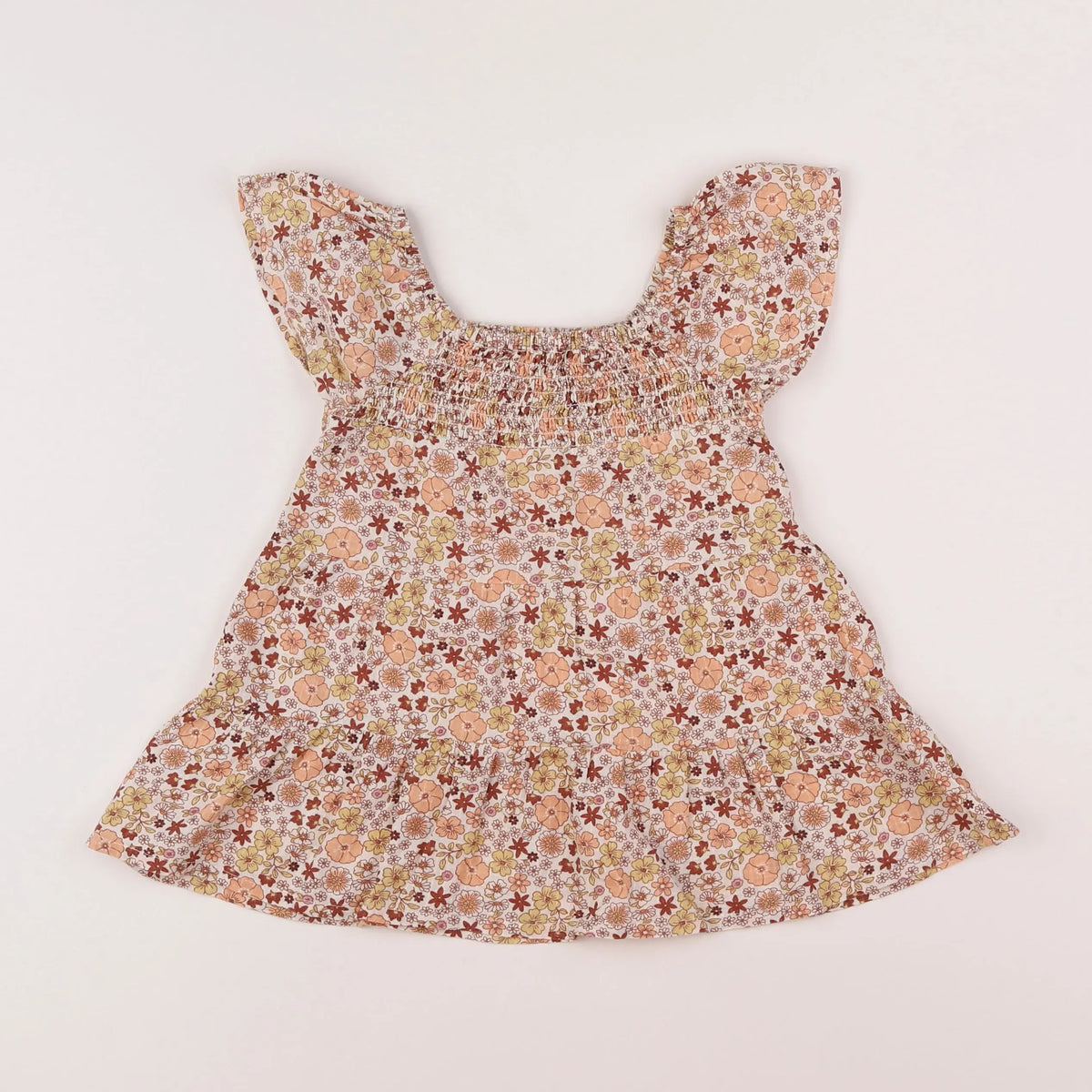 Vertbaudet - robe multicolore - 18 mois