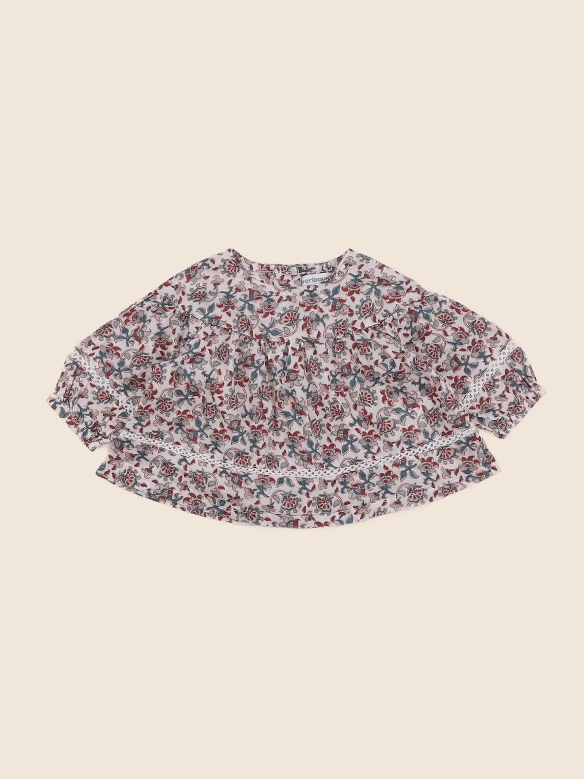 Vertbaudet - blouse multicolore - 3 mois