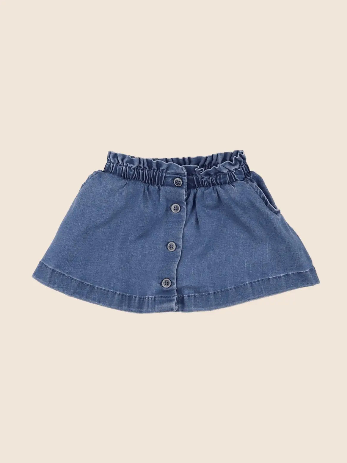 Vertbaudet - jupe bleu - 12 mois