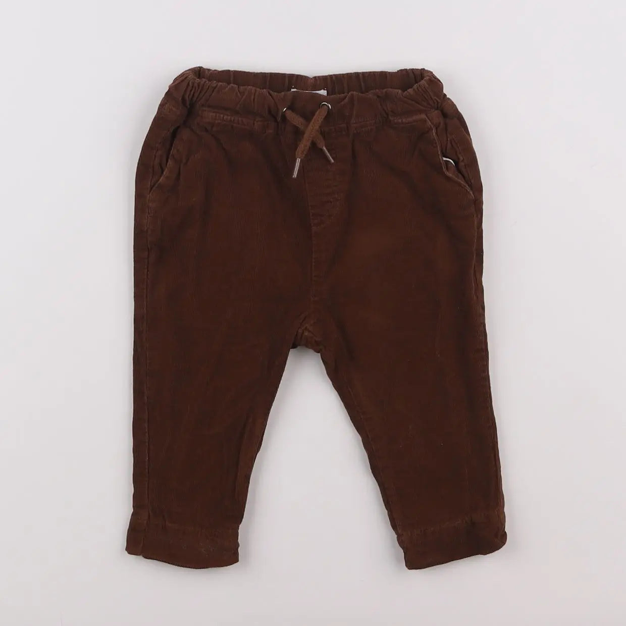 Vertbaudet - pantalon marron - 6 mois