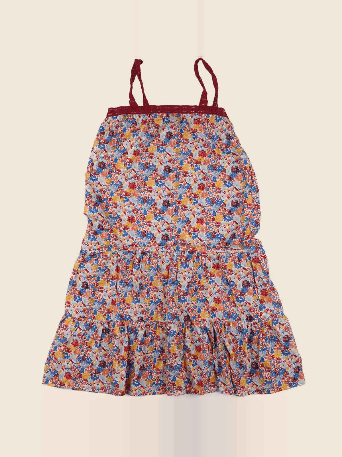 Vertbaudet - robe multicolore - 14 ans