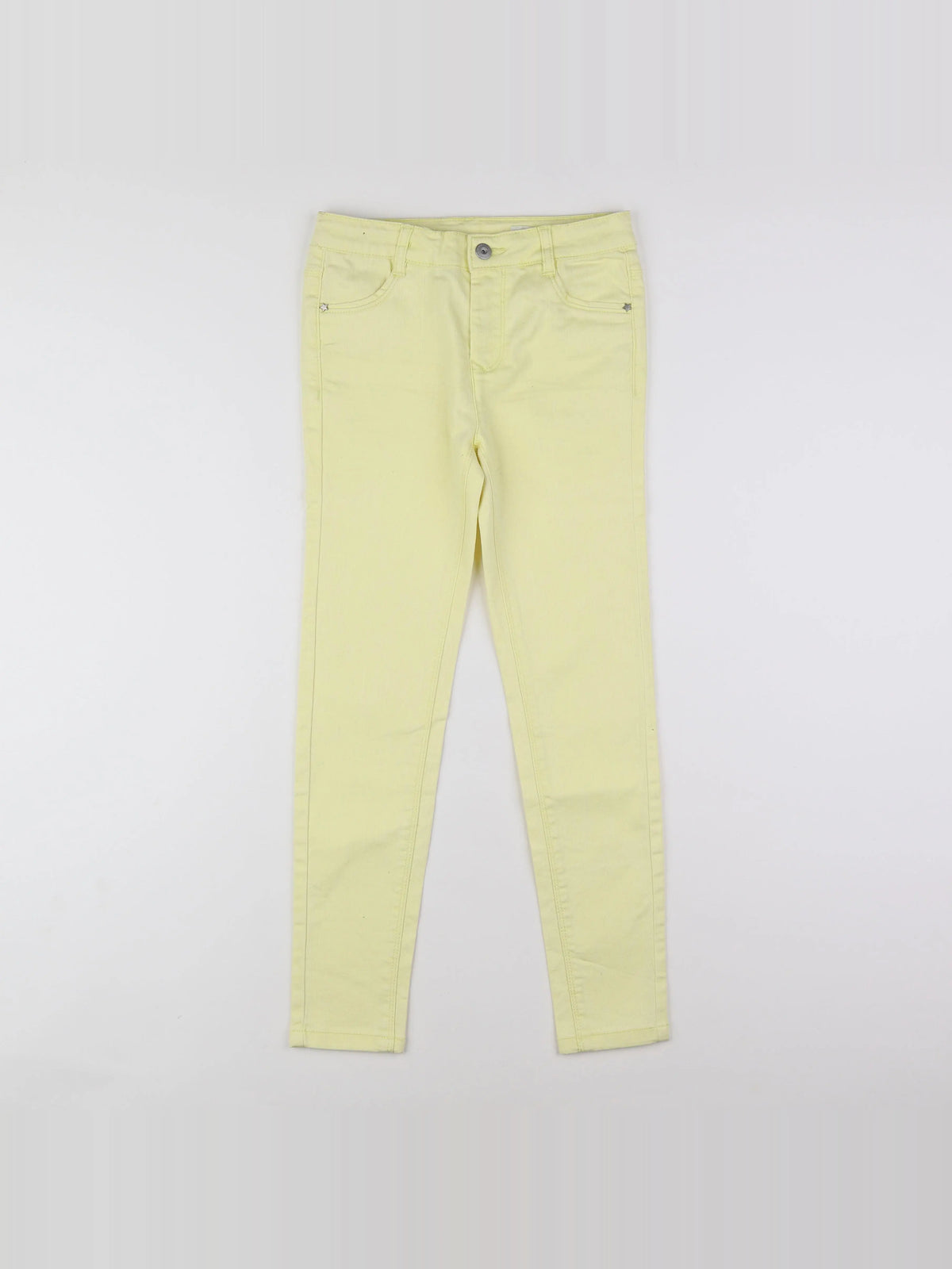 Vertbaudet - pantalon jaune - 9 ans