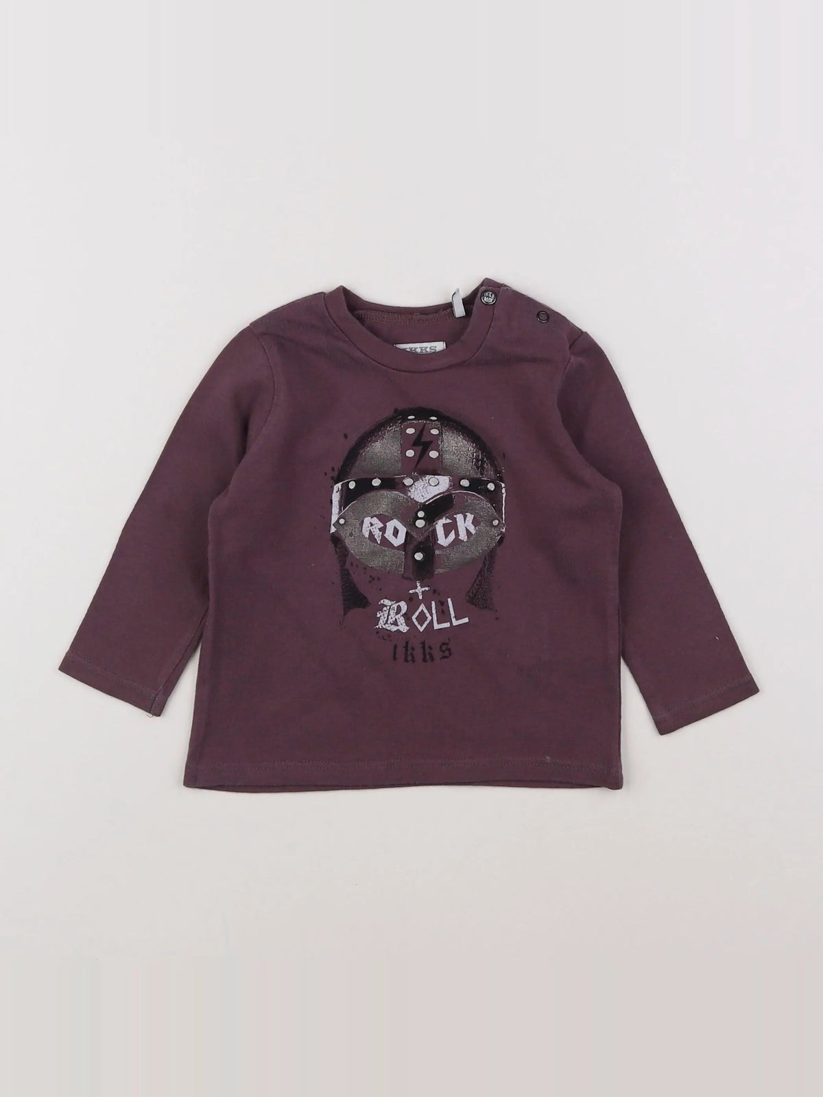 IKKS - tee-shirt violet - 12 mois