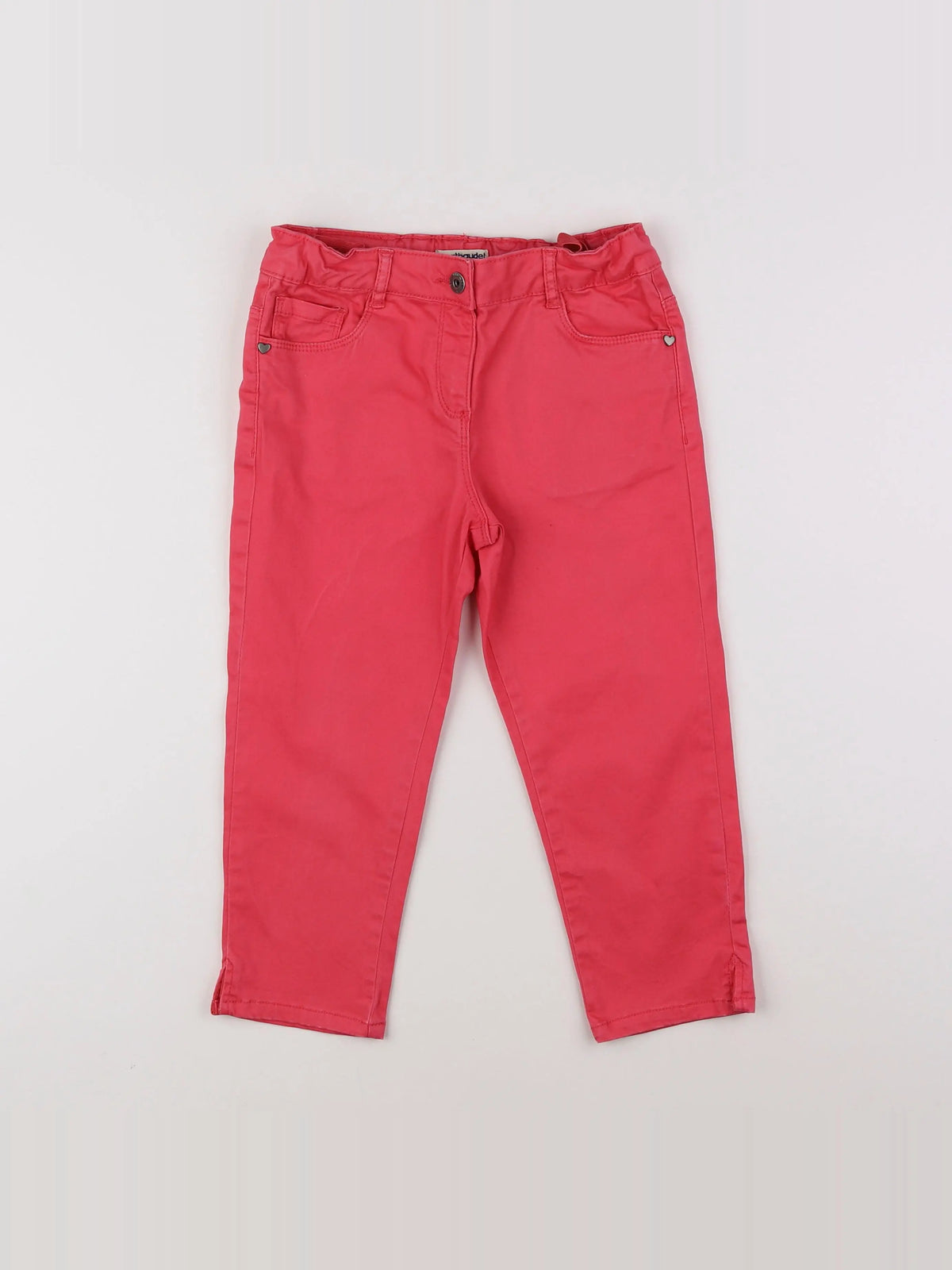 Vertbaudet - pantacourt rose - 9 ans