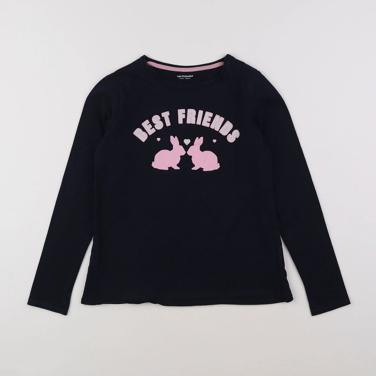 Vertbaudet - tee-shirt bleu - 10 ans