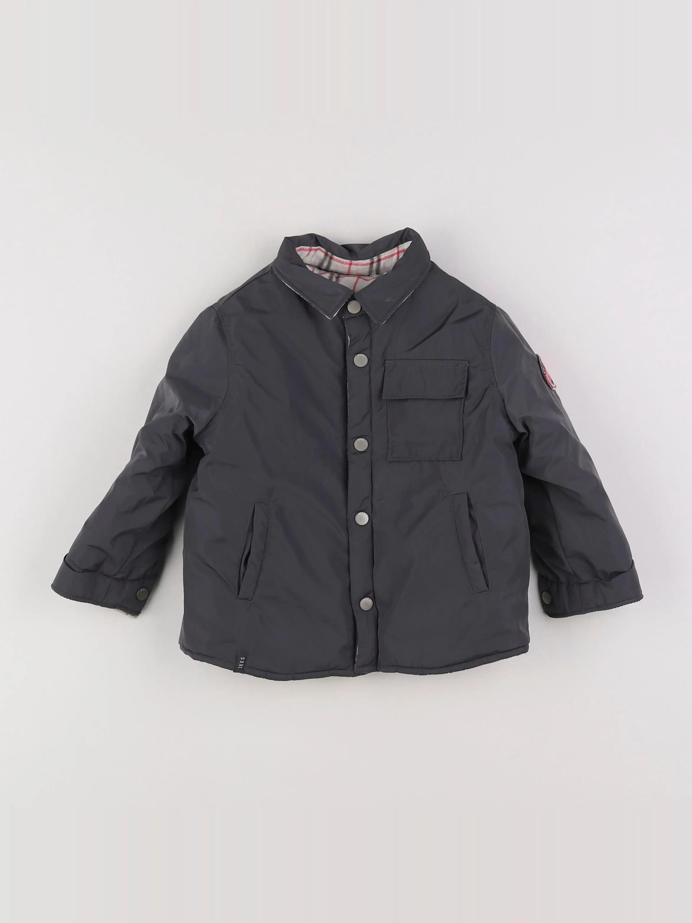 IKKS - veste gris - 18 mois