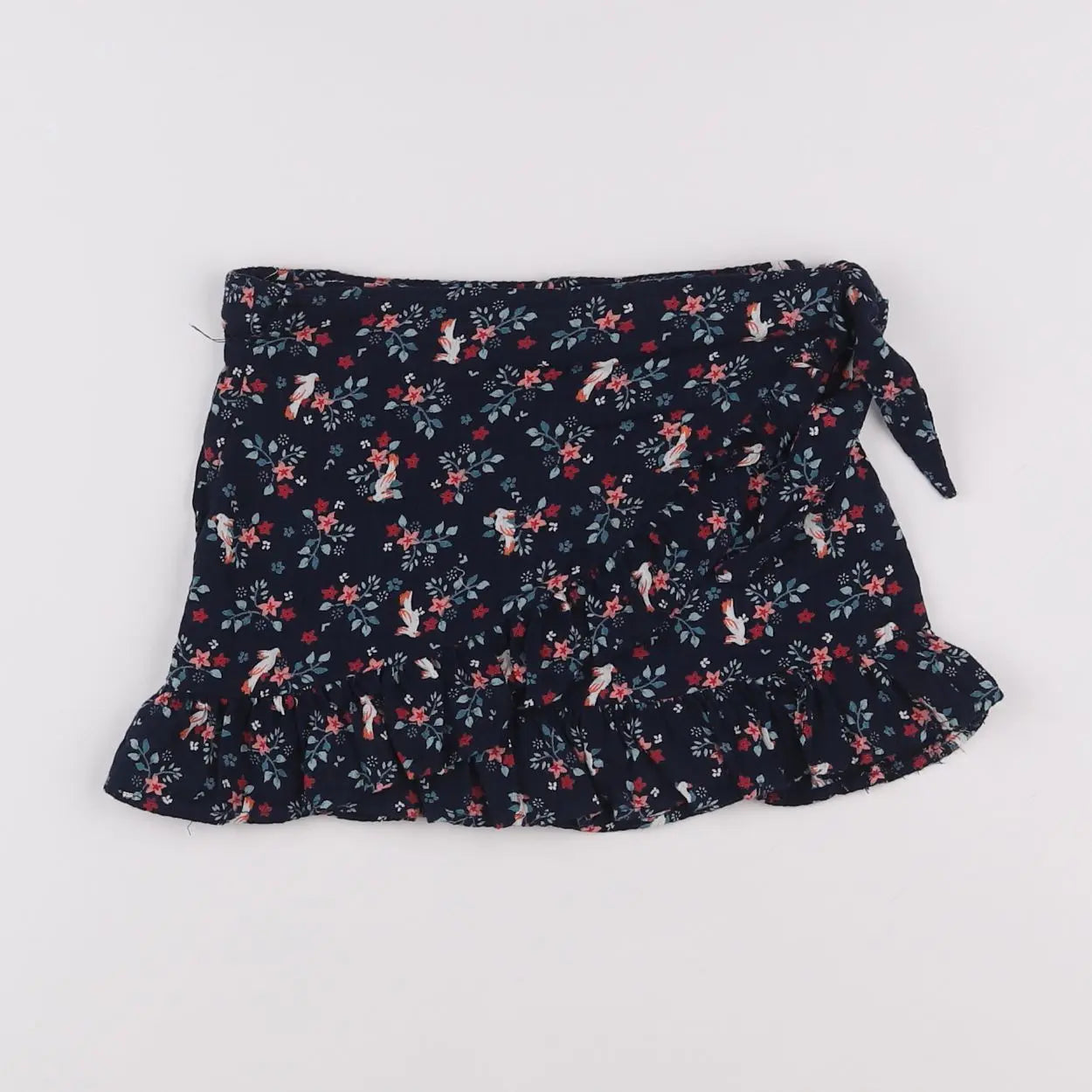 Vertbaudet - jupe bleu - 3 ans