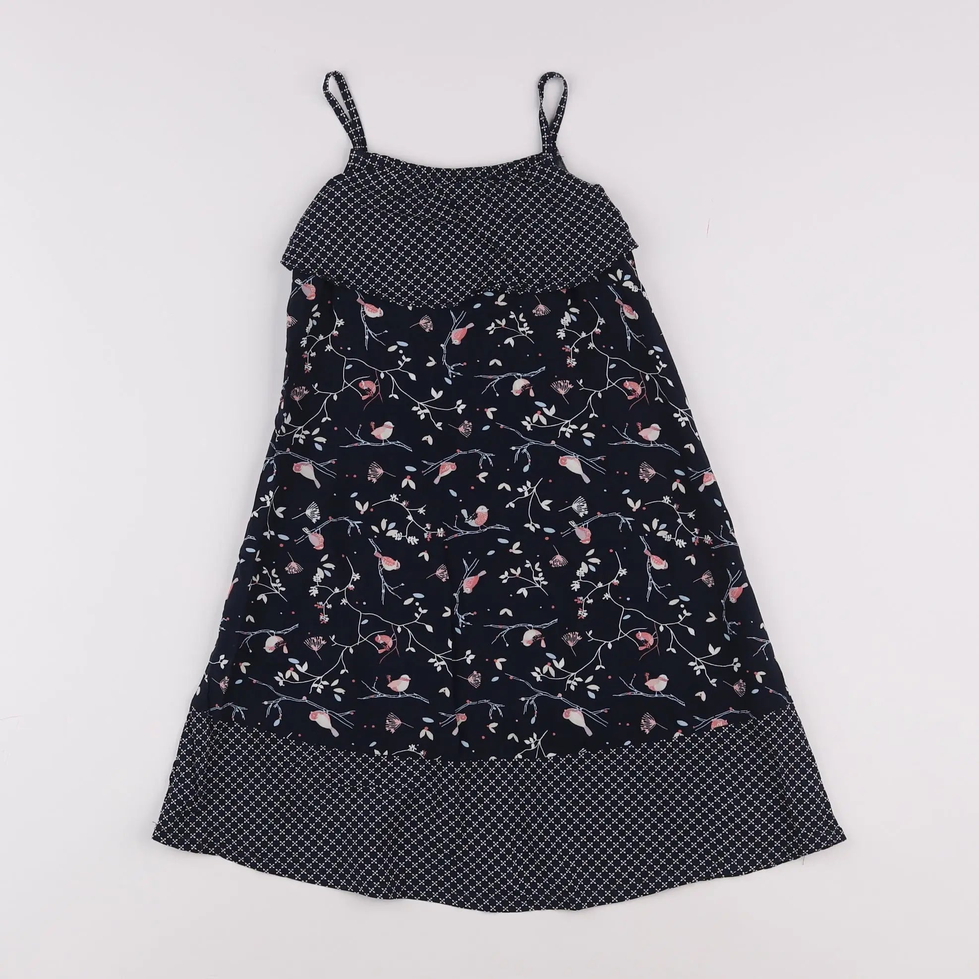 Vertbaudet - robe bleu - 2 ans