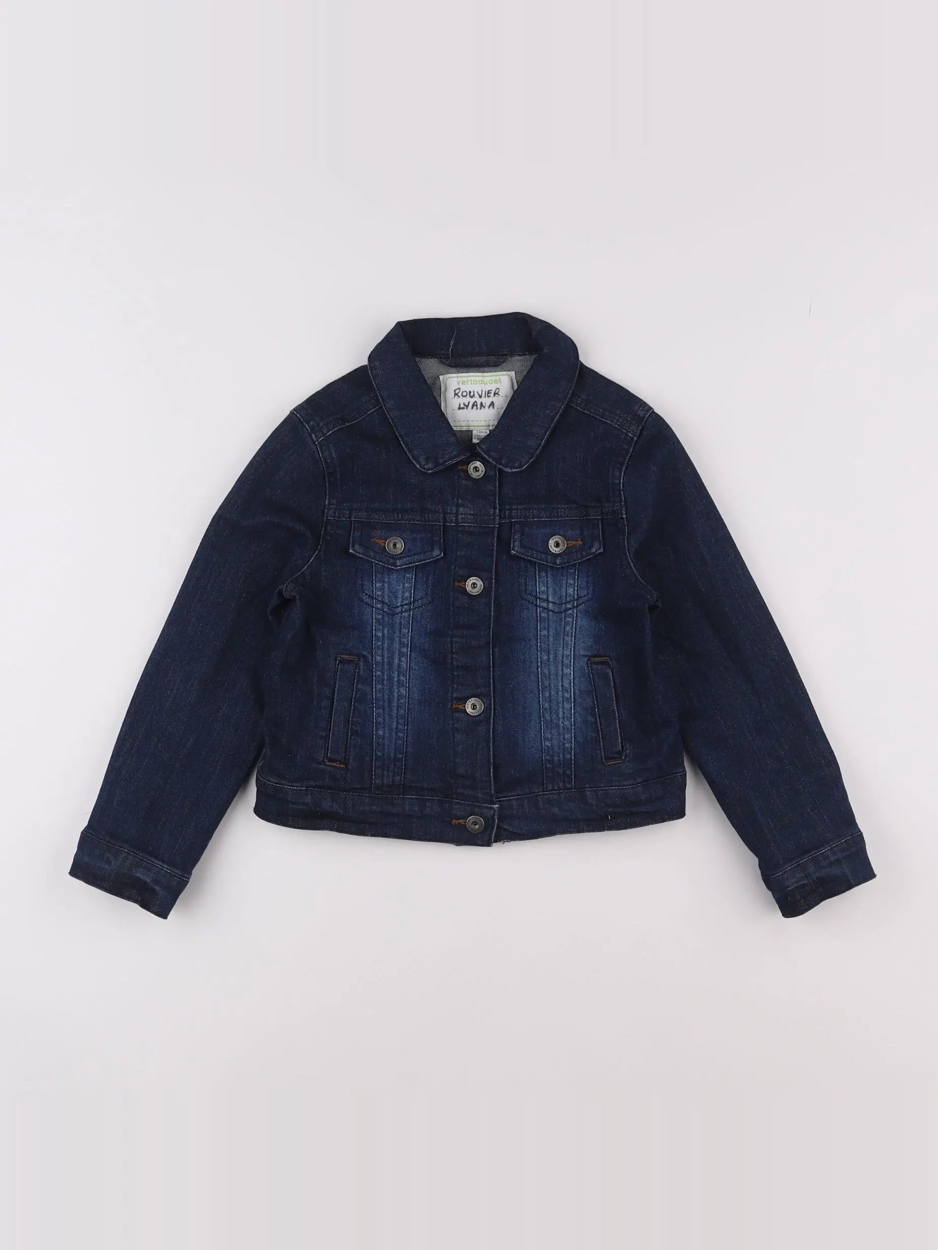 Vertbaudet - veste bleu - 5 ans