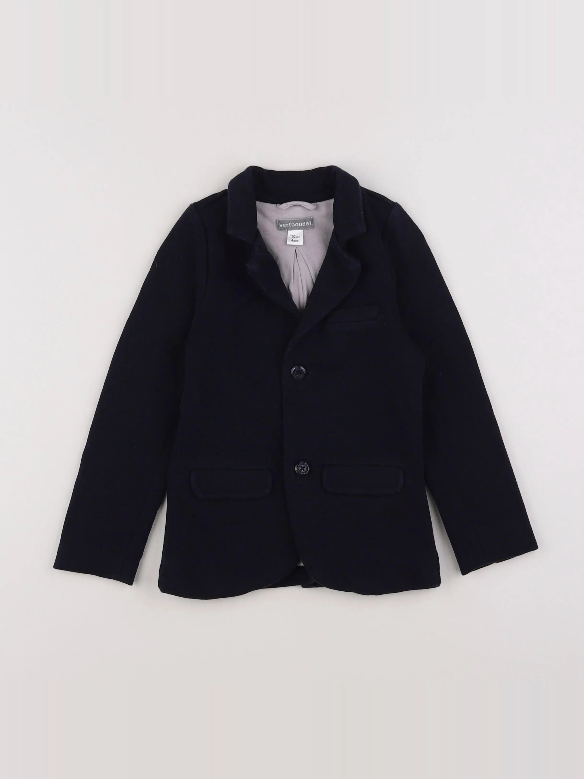 Vertbaudet - veste bleu - 4 ans