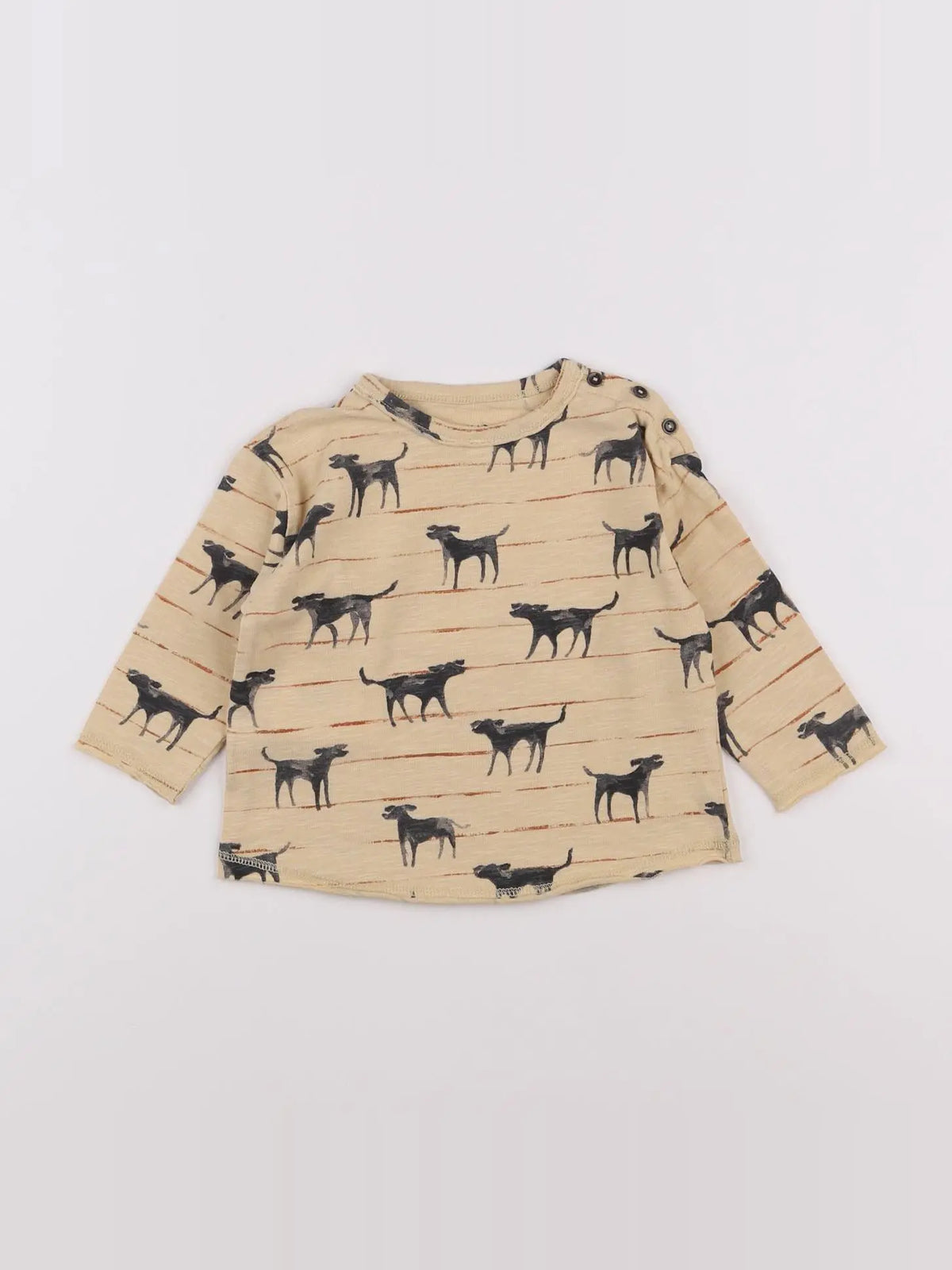 Play Up - tee-shirt beige - 9 mois