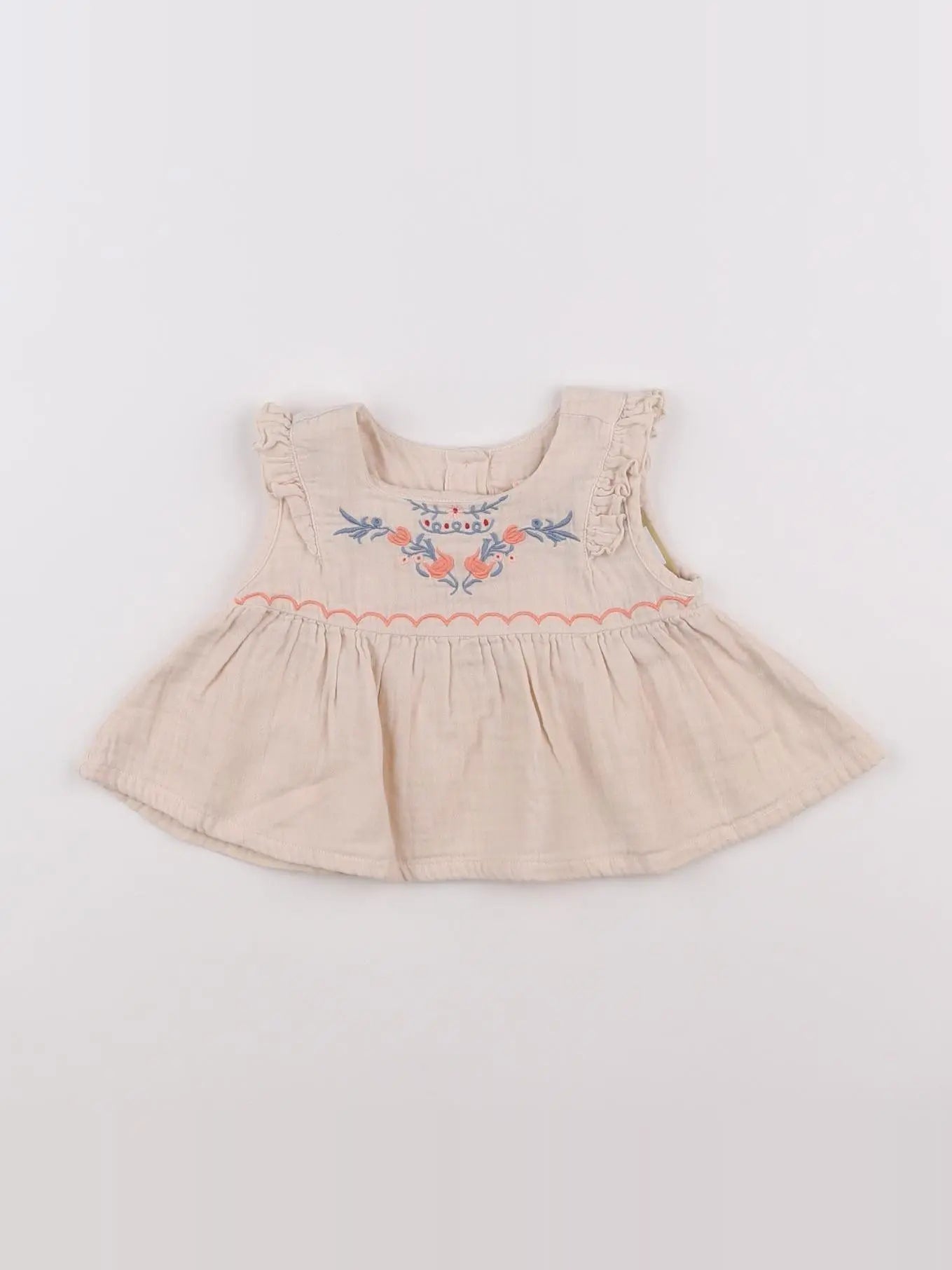 Marlot Paris - robe beige - 3 mois