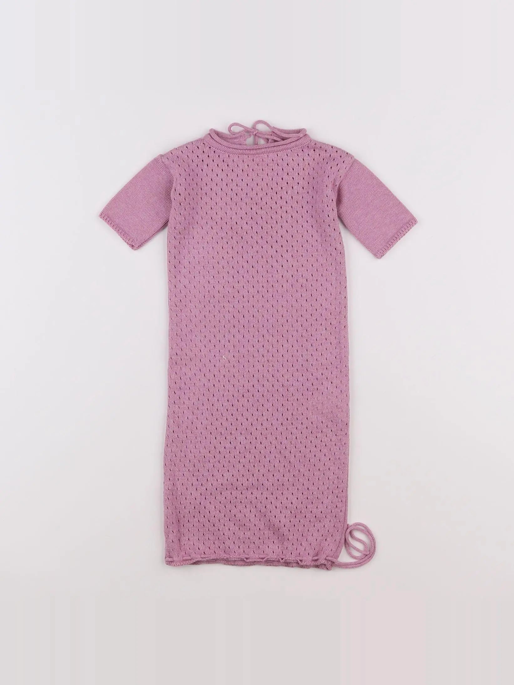 Bayiri  - couverture d'emmaillotage rose - 1 mois