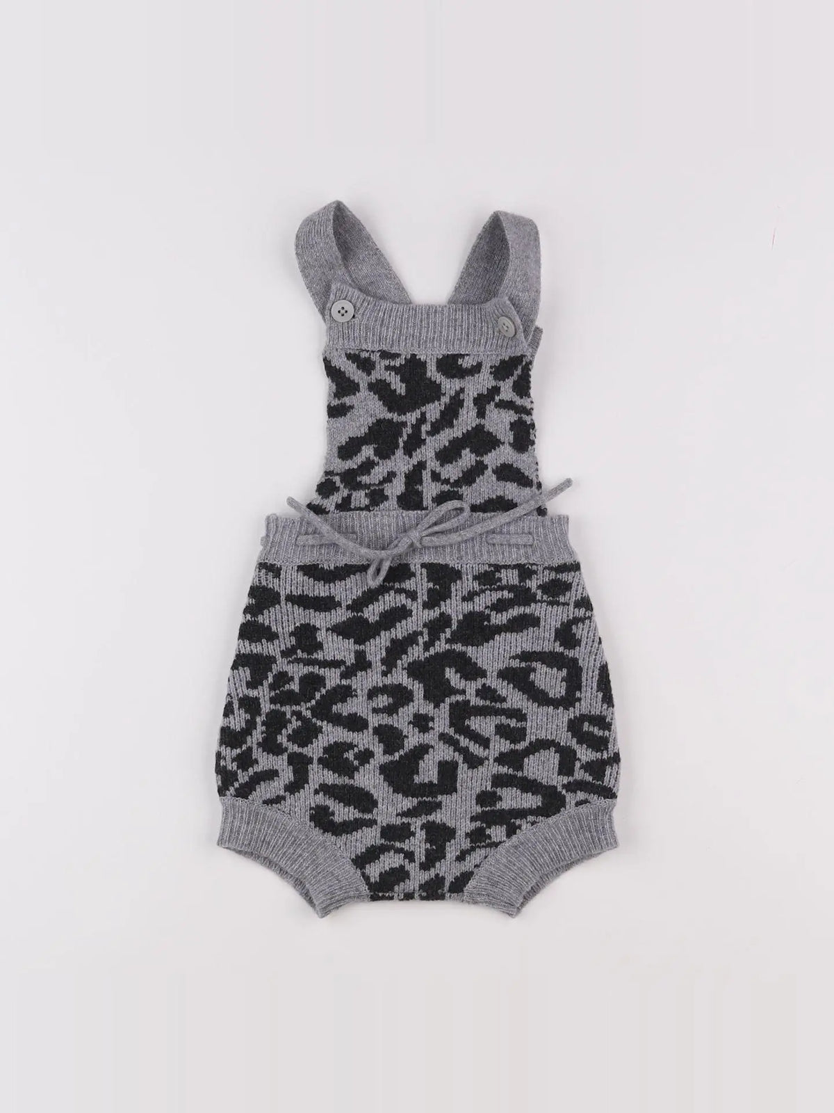 Louis Louise - combinaison gris, noir (état neuf) - 12 mois