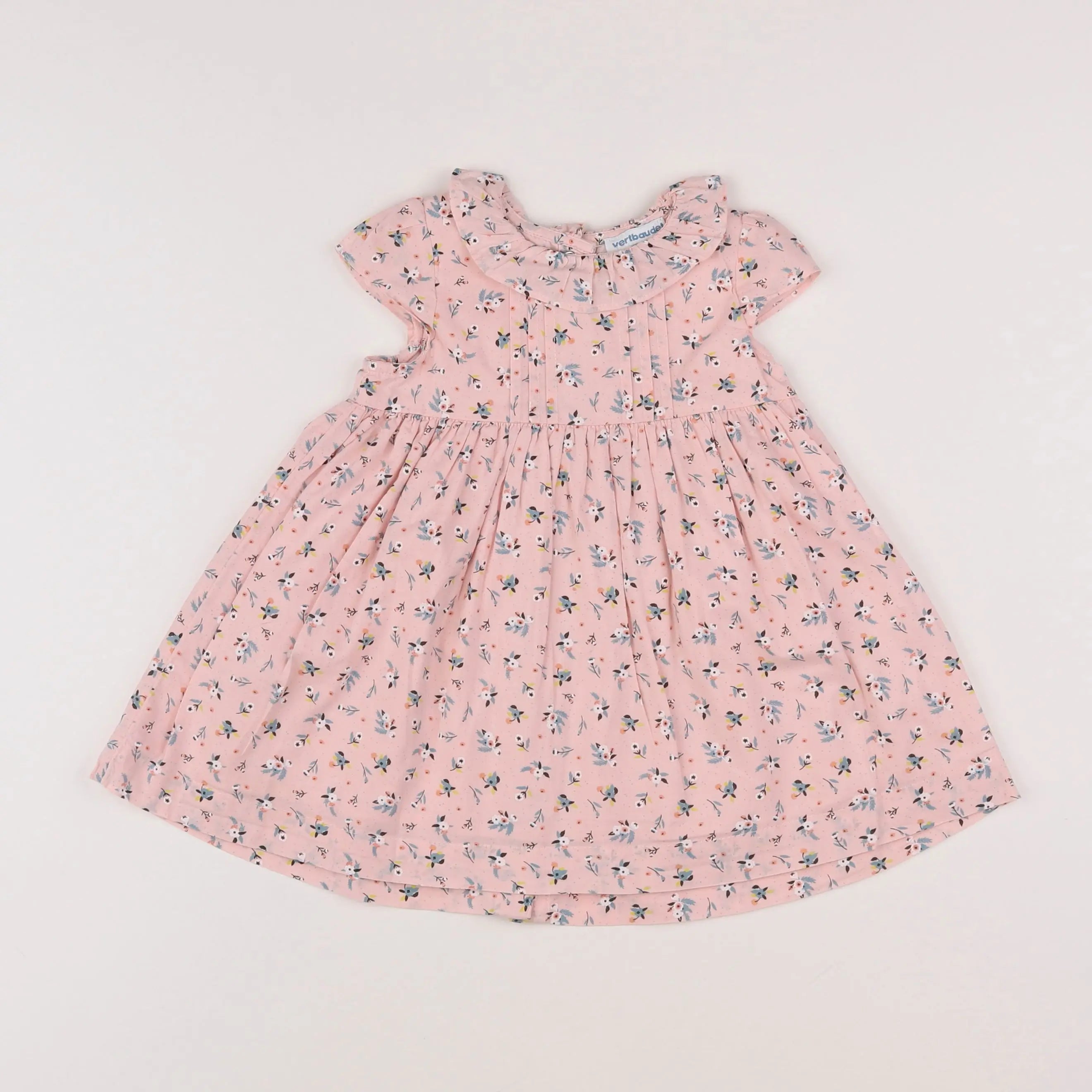 Vertbaudet - robe rose - 18 mois
