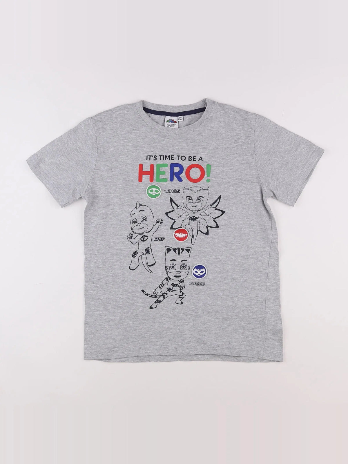 Vertbaudet - tee-shirt gris - 12 ans