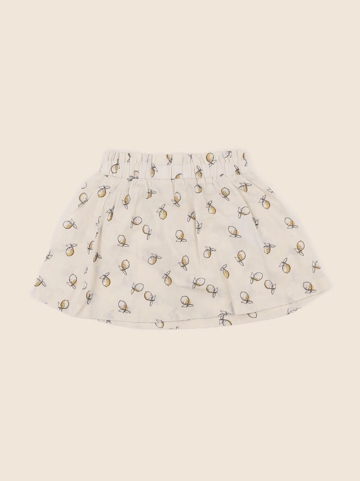 Vertbaudet - jupe beige, multicolore - 2 ans