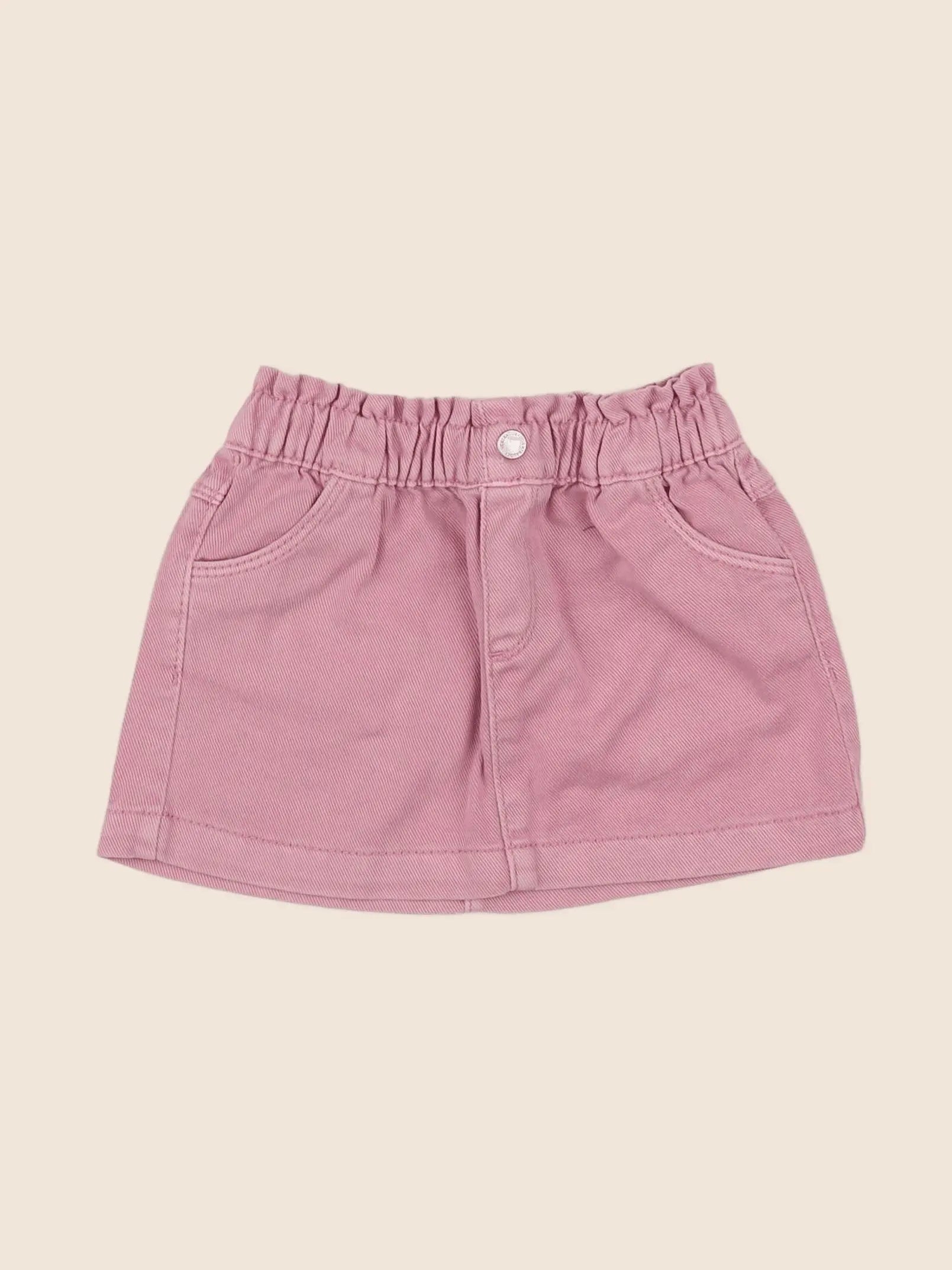 Vertbaudet - jupe rose - 18 mois