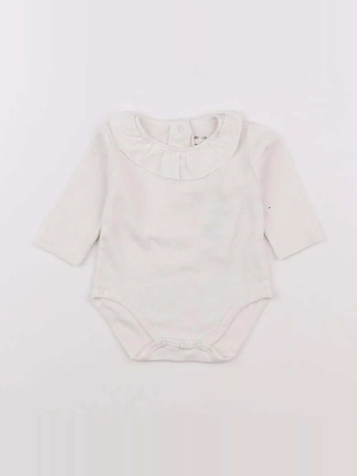 Play Up - body à col beige - 3 mois