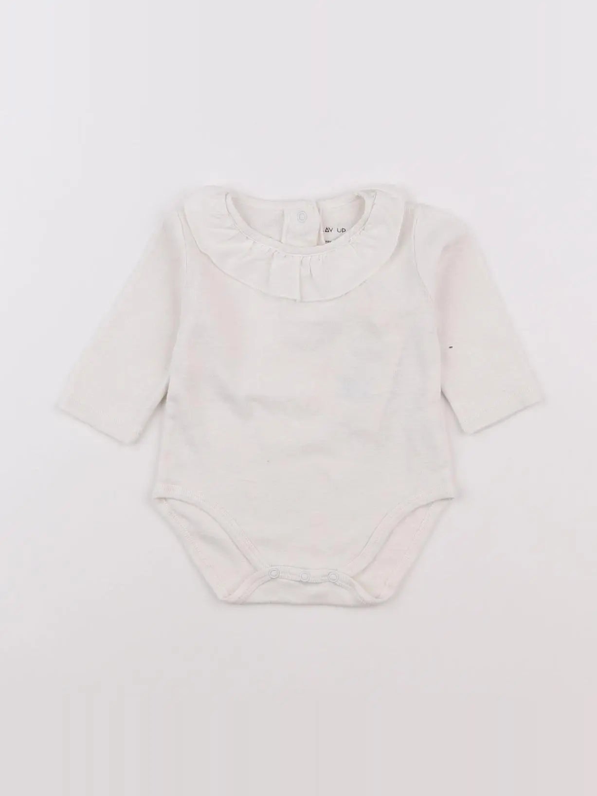 Play Up - body à col beige - 3 mois