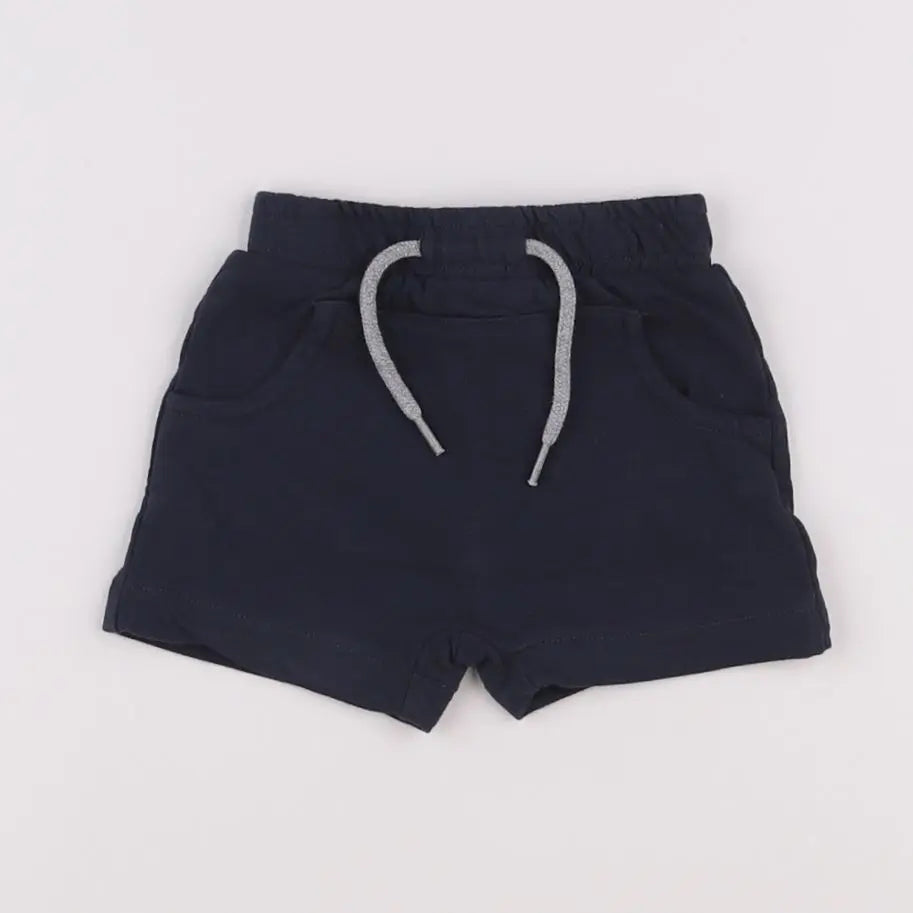 Vertbaudet - short bleu - 3 mois