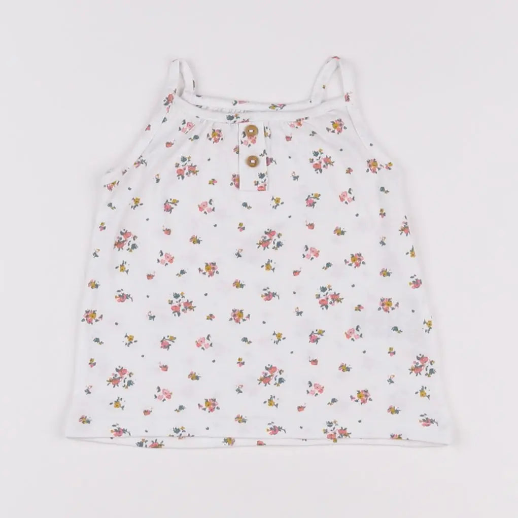 Vertbaudet - débardeur blanc - 9 mois