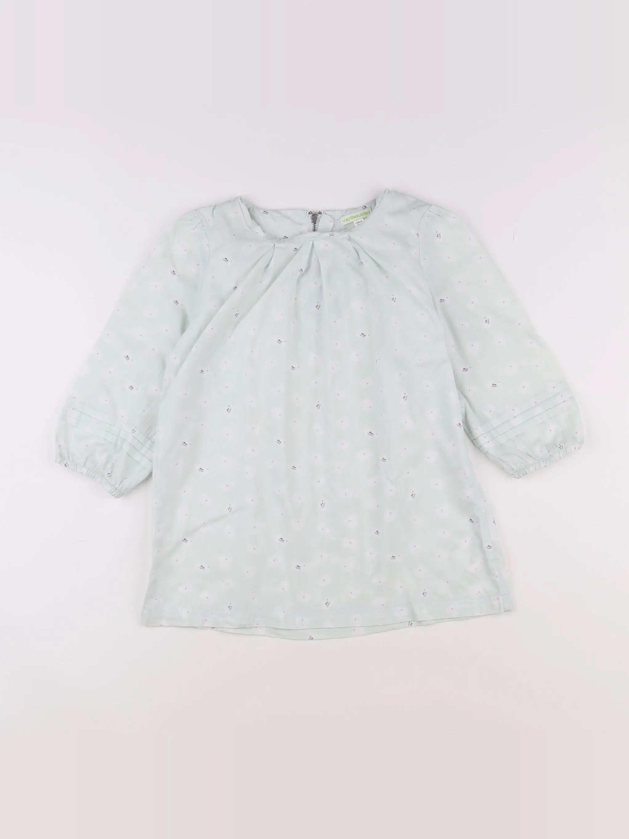 Vertbaudet - blouse bleu - 10 ans