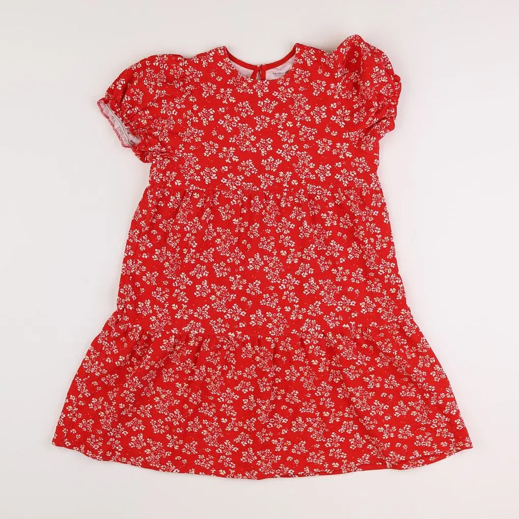 Vertbaudet - robe rouge - 10 ans
