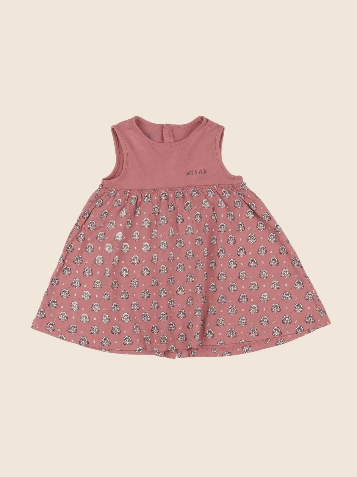 Vertbaudet - robe rose - 12 mois