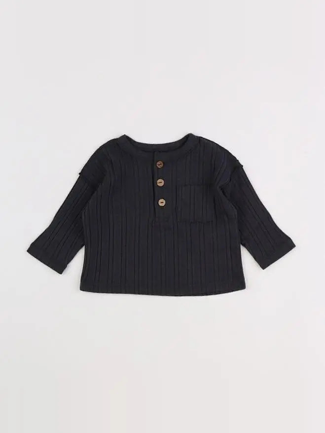 Play Up - tee-shirt gris - 3 mois