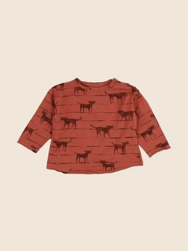 Play Up - tee-shirt rouge - 3 mois