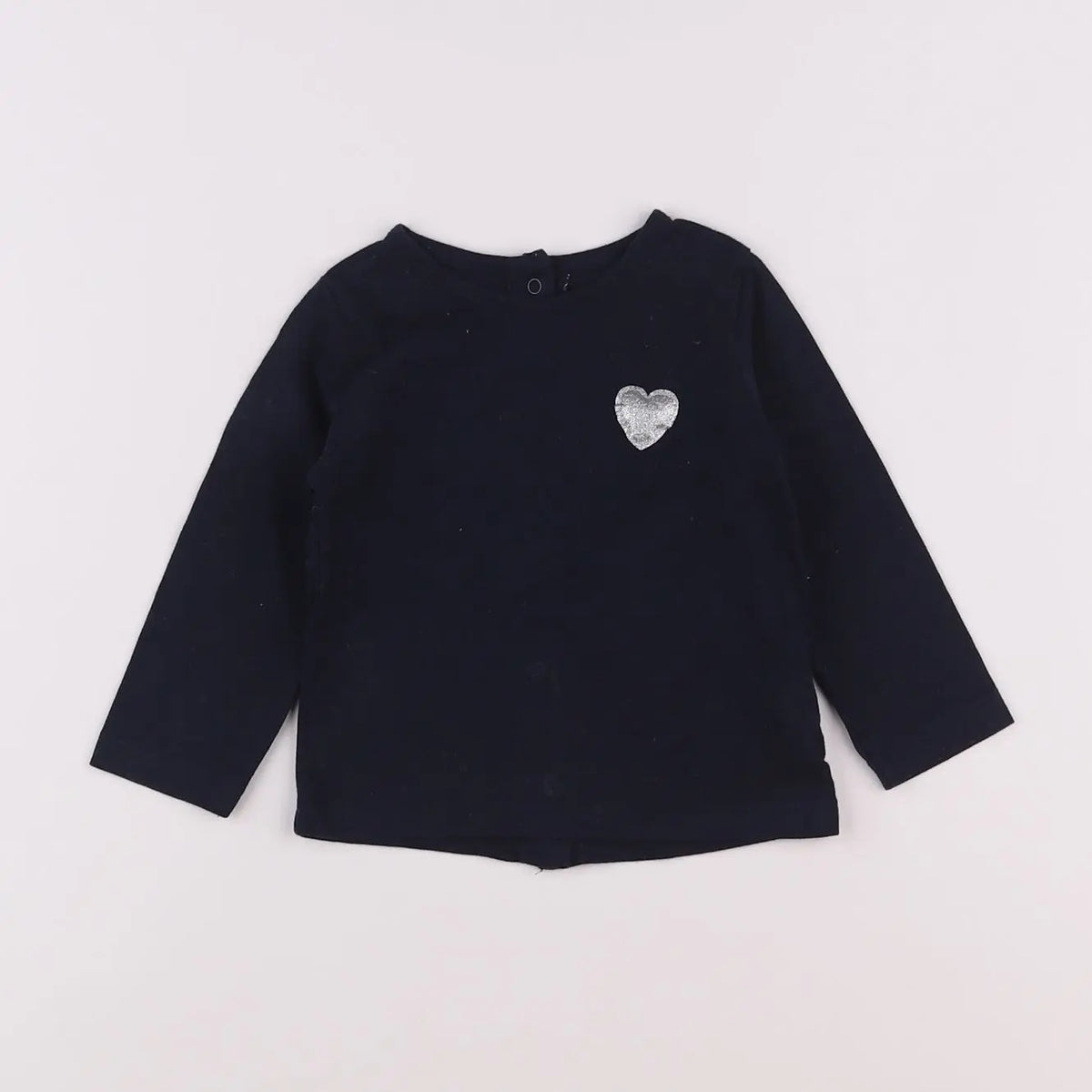 Vertbaudet - tee-shirt bleu - 6 mois