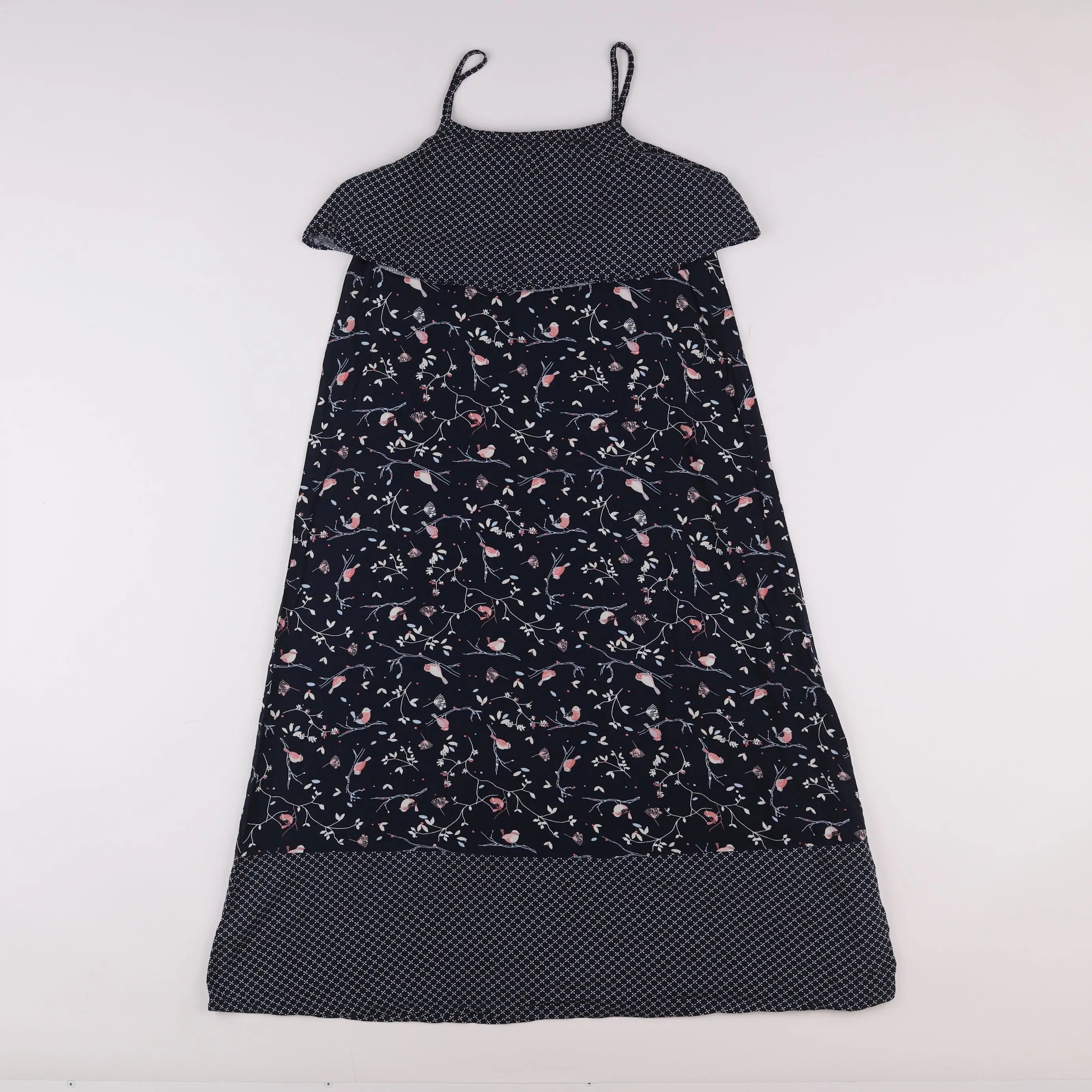 Vertbaudet - robe multicolore - 8 ans