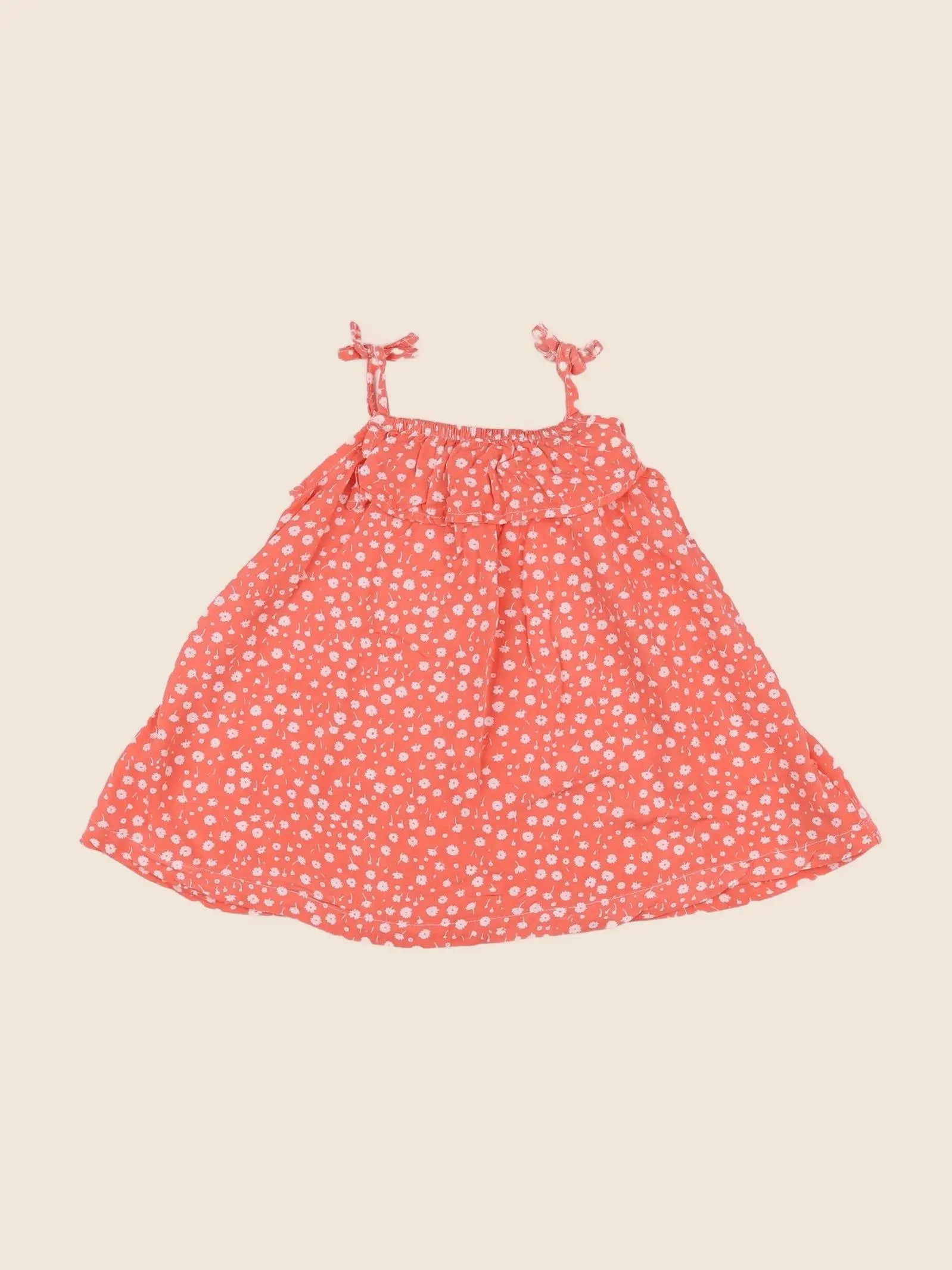Vertbaudet - robe rose - 9 mois
