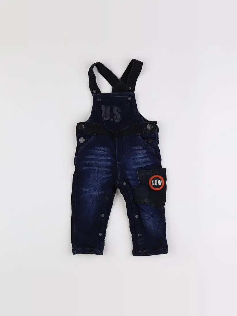 IKKS - salopette bleu - 6 mois