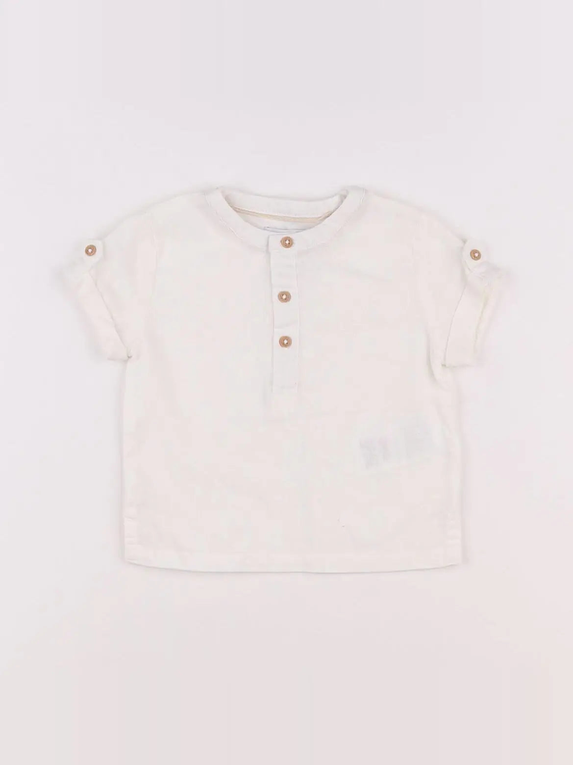 Vertbaudet - chemise blanc - 6 mois