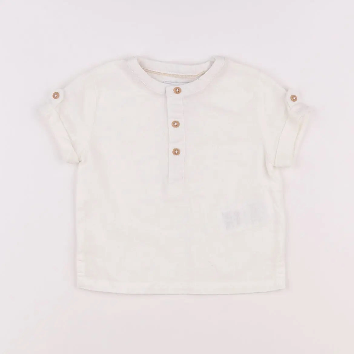 Vertbaudet - chemise blanc - 6 mois