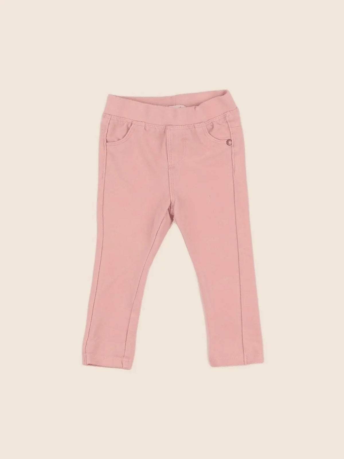 Vertbaudet - jegging rose - 6 mois