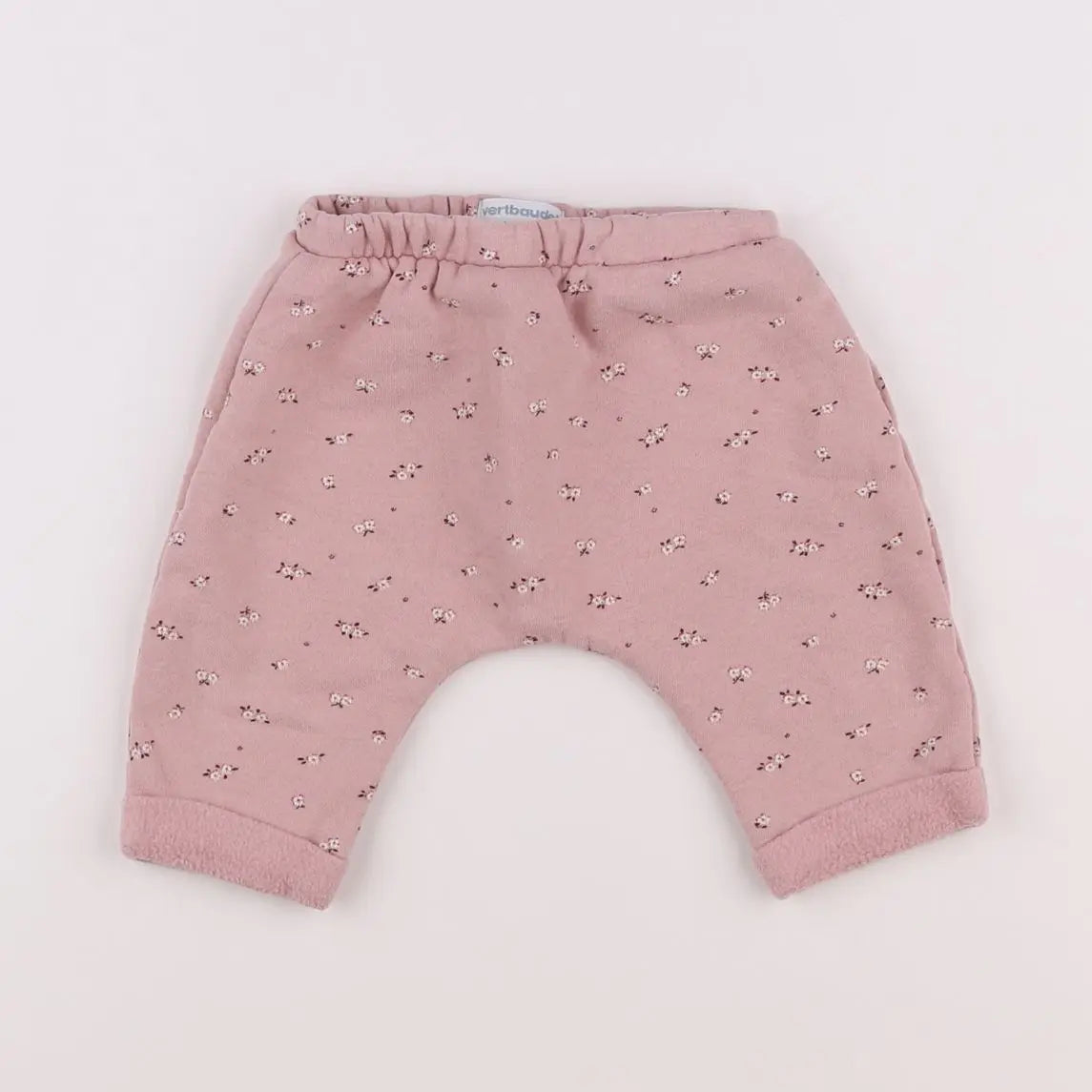 Vertbaudet - sarouel rose - 6 mois