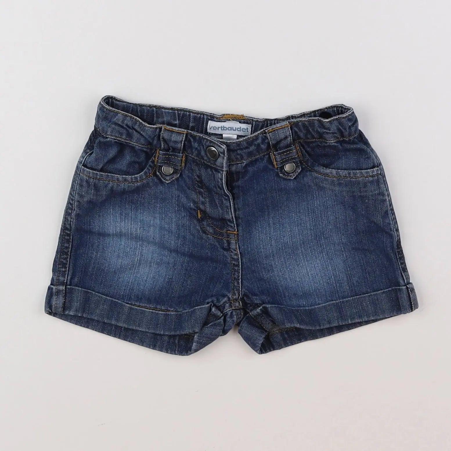 Vertbaudet - short bleu - 12 mois