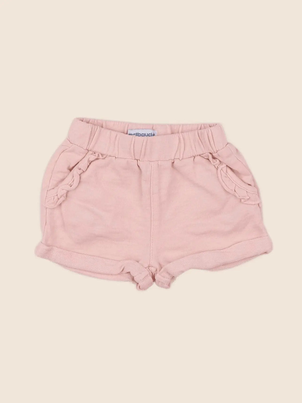 Vertbaudet - short rose - 3 mois