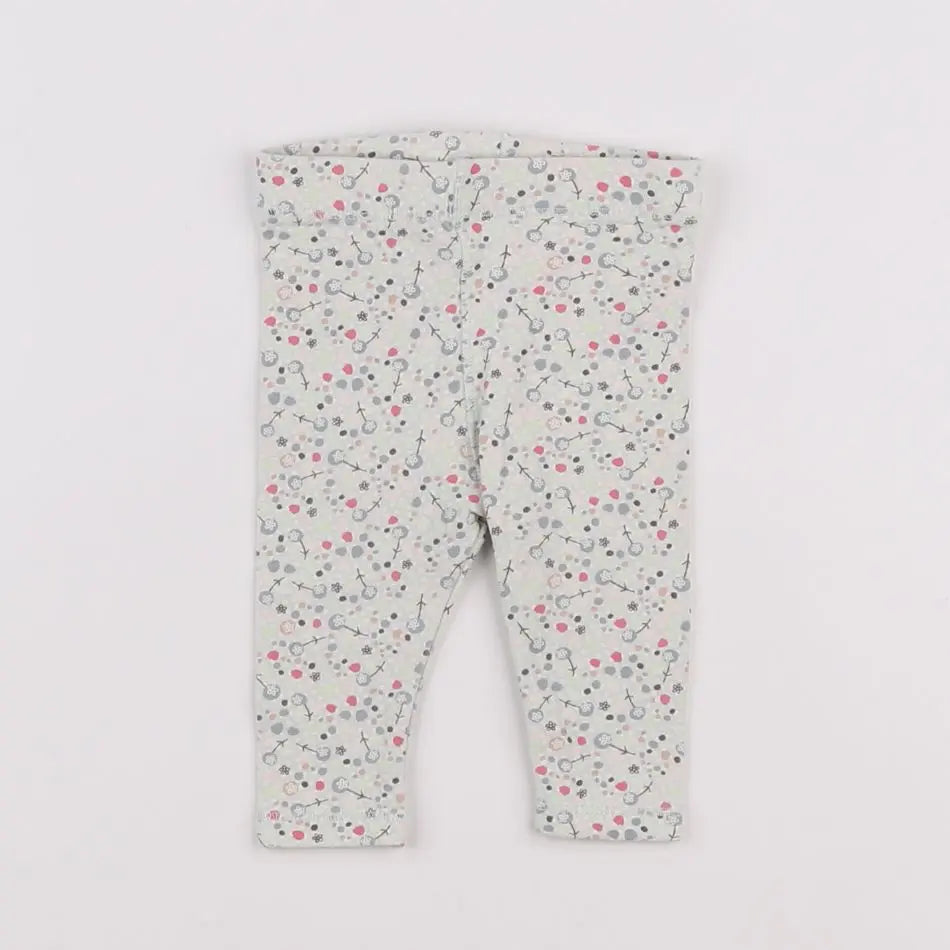 Vertbaudet - legging multicolore - 3 mois
