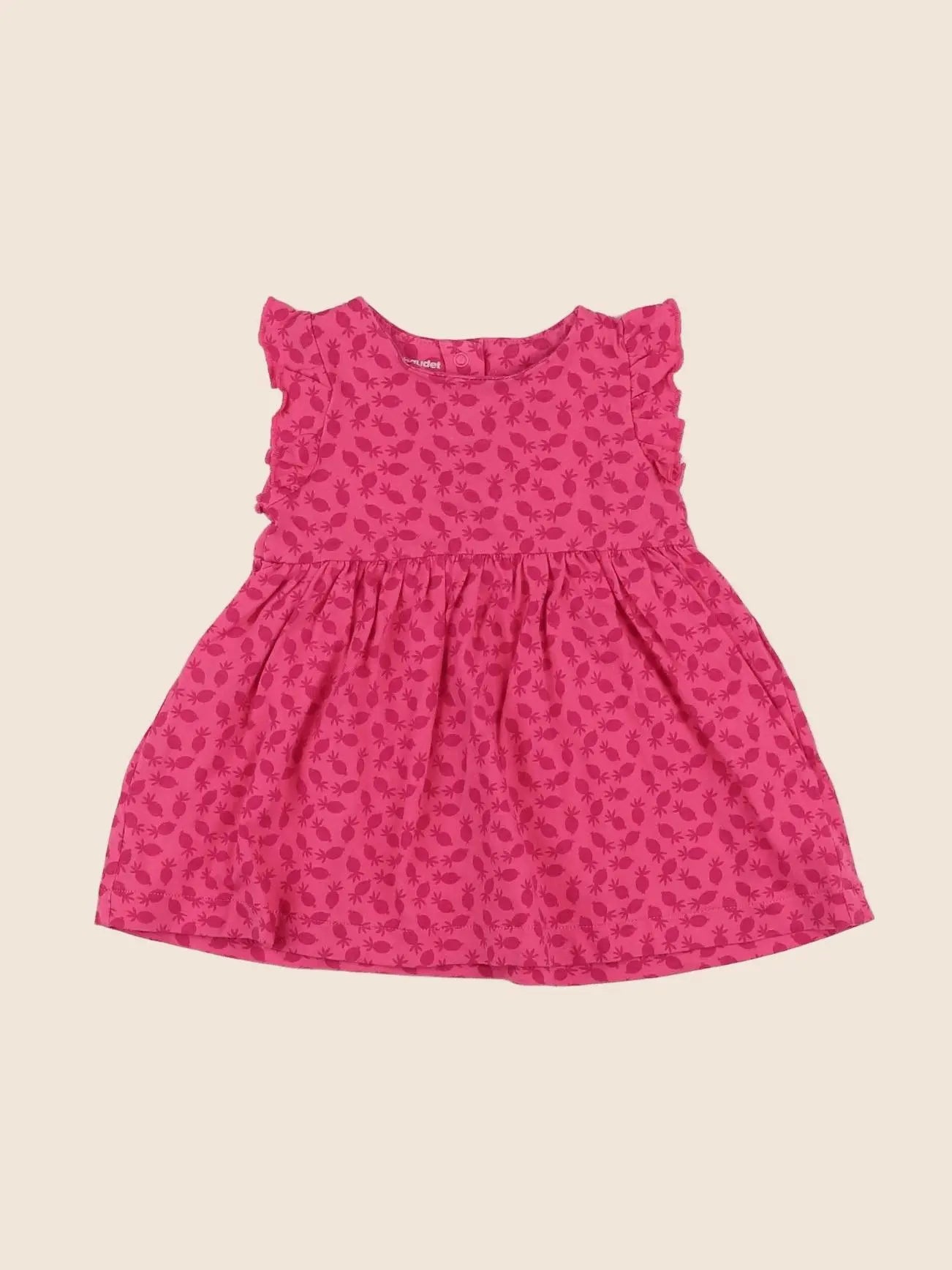Vertbaudet - robe rose - 6 mois