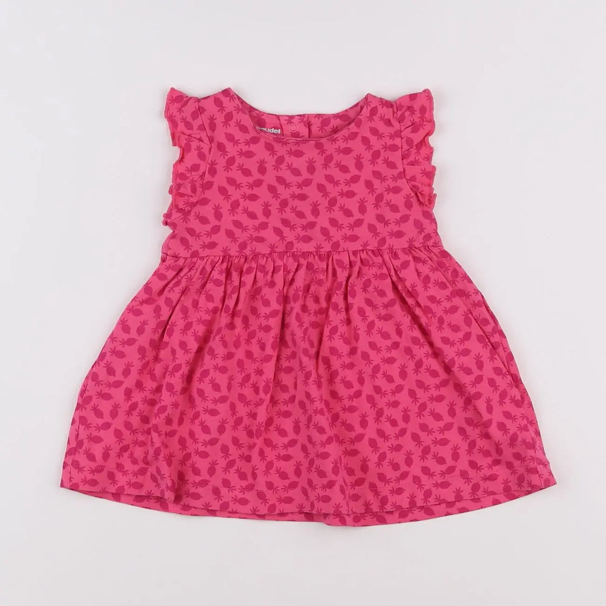 Vertbaudet - robe rose - 6 mois