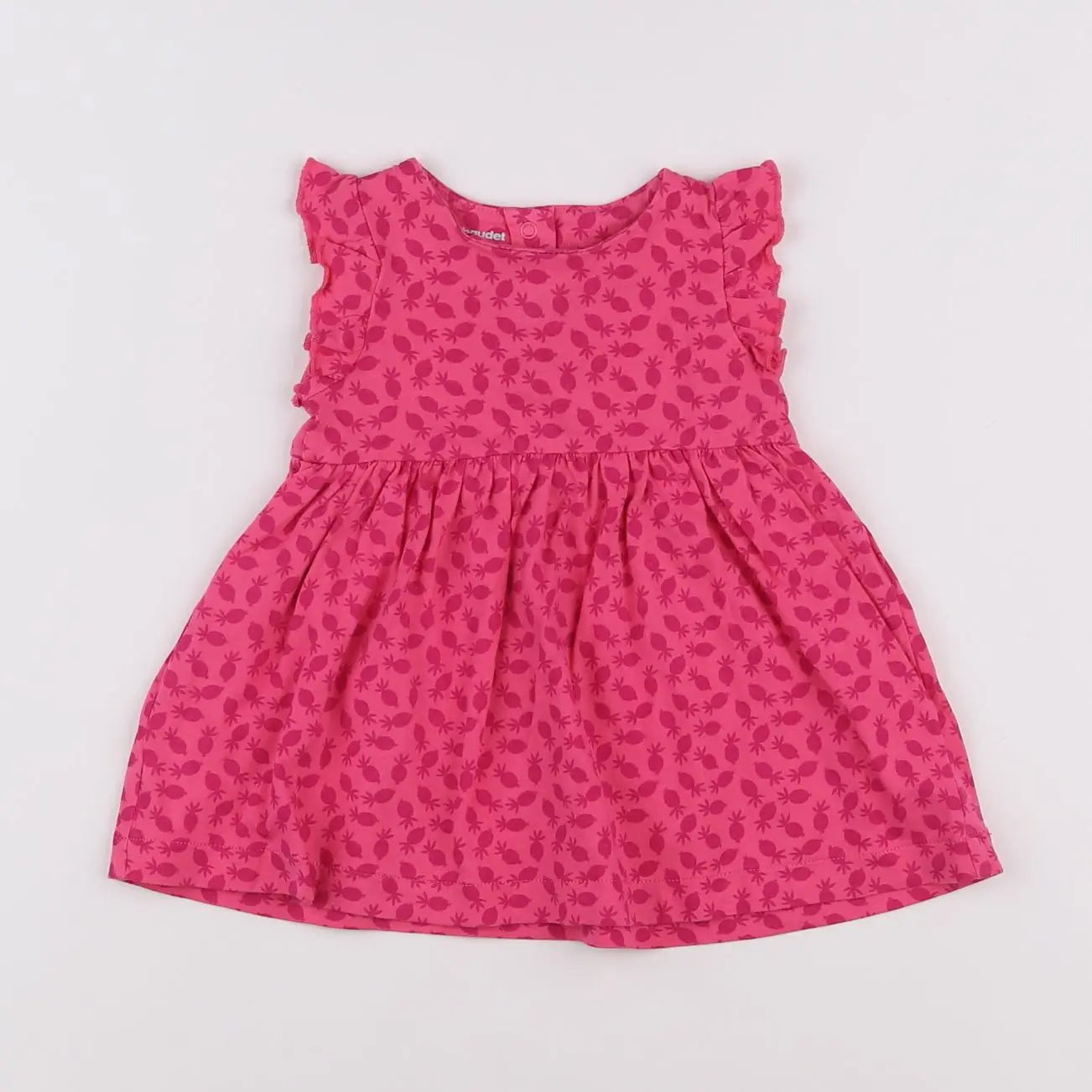 Vertbaudet - robe rose - 6 mois