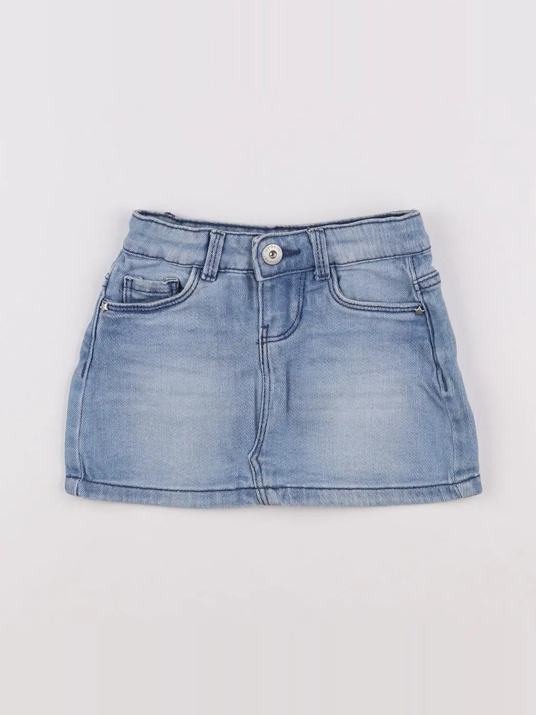 Vertbaudet - jupe bleu - 2 ans