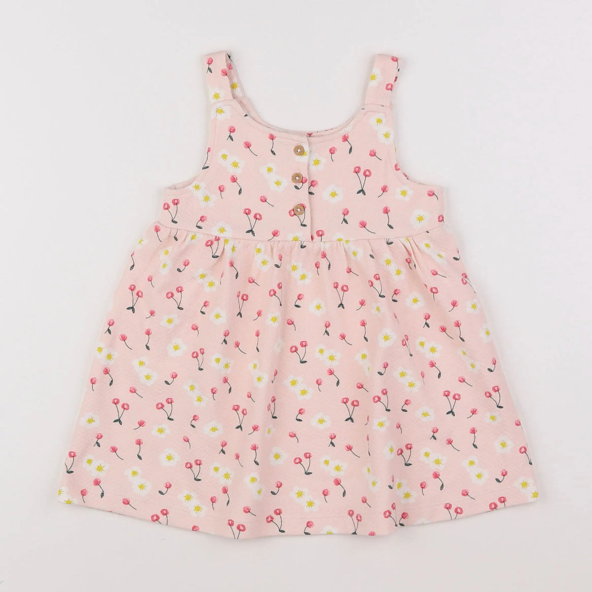 Vertbaudet - robe rose - 3 mois